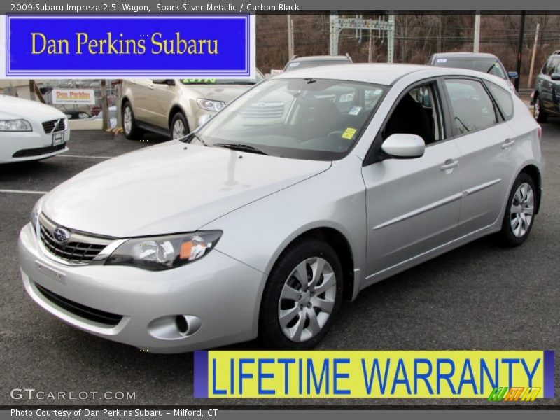 Spark Silver Metallic / Carbon Black 2009 Subaru Impreza 2.5i Wagon