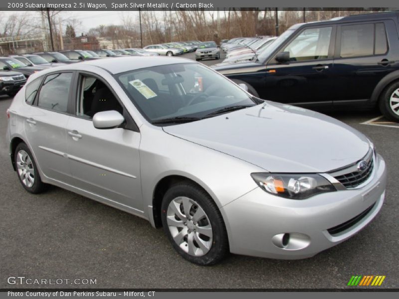 Spark Silver Metallic / Carbon Black 2009 Subaru Impreza 2.5i Wagon