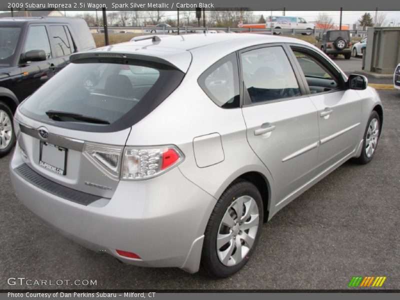 Spark Silver Metallic / Carbon Black 2009 Subaru Impreza 2.5i Wagon