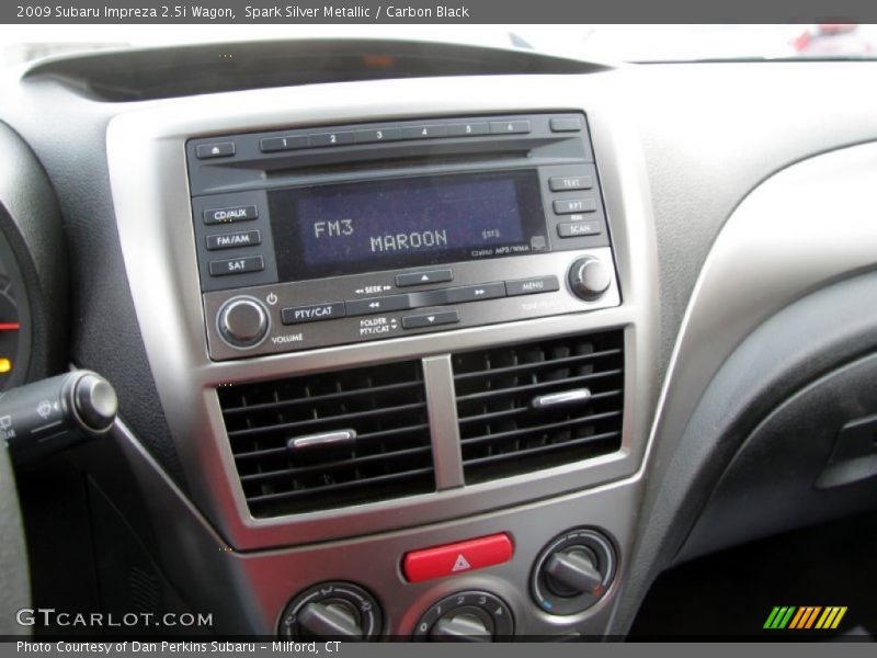 Spark Silver Metallic / Carbon Black 2009 Subaru Impreza 2.5i Wagon