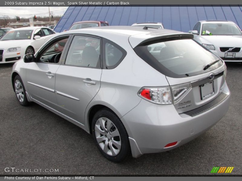 Spark Silver Metallic / Carbon Black 2009 Subaru Impreza 2.5i Wagon