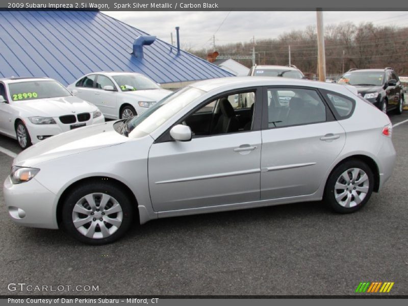 Spark Silver Metallic / Carbon Black 2009 Subaru Impreza 2.5i Wagon