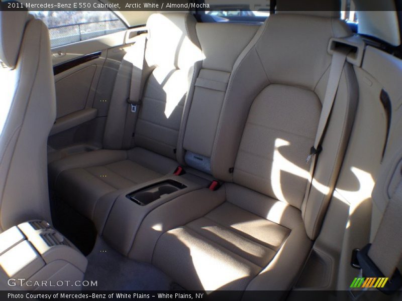 Arctic White / Almond/Mocha 2011 Mercedes-Benz E 550 Cabriolet