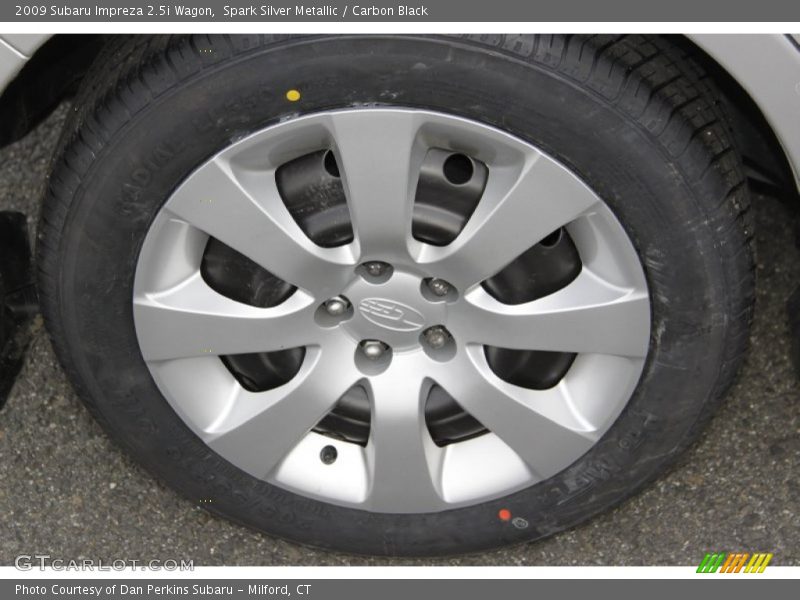 Spark Silver Metallic / Carbon Black 2009 Subaru Impreza 2.5i Wagon