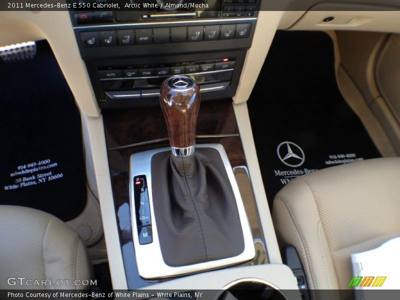 Arctic White / Almond/Mocha 2011 Mercedes-Benz E 550 Cabriolet