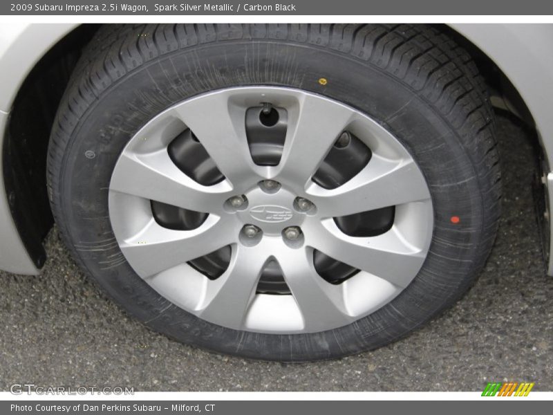 Spark Silver Metallic / Carbon Black 2009 Subaru Impreza 2.5i Wagon