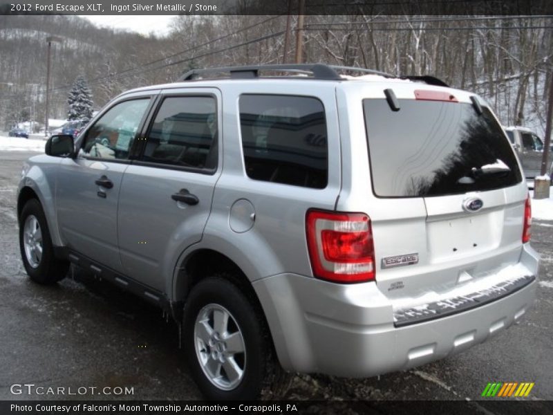 Ingot Silver Metallic / Stone 2012 Ford Escape XLT