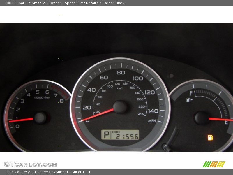 Spark Silver Metallic / Carbon Black 2009 Subaru Impreza 2.5i Wagon