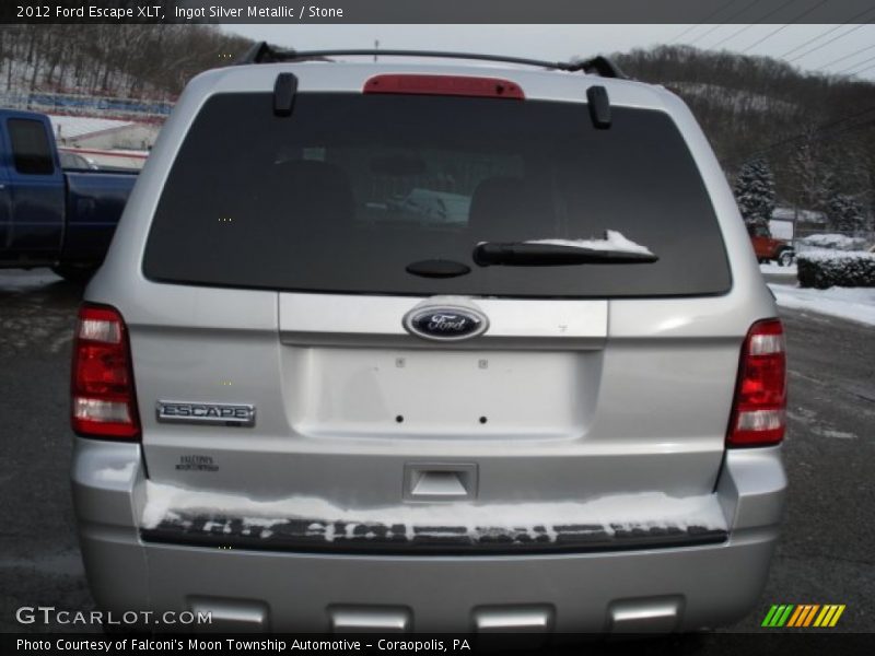 Ingot Silver Metallic / Stone 2012 Ford Escape XLT