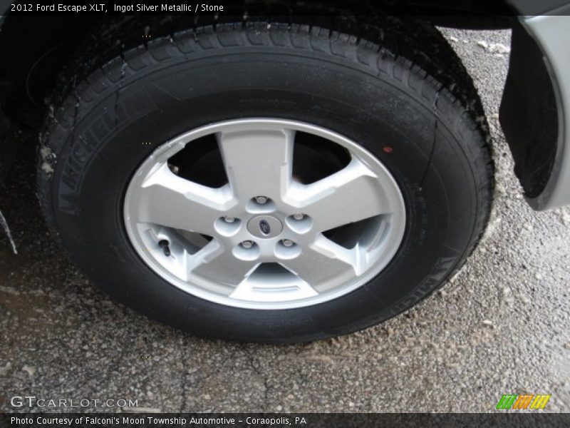 Ingot Silver Metallic / Stone 2012 Ford Escape XLT