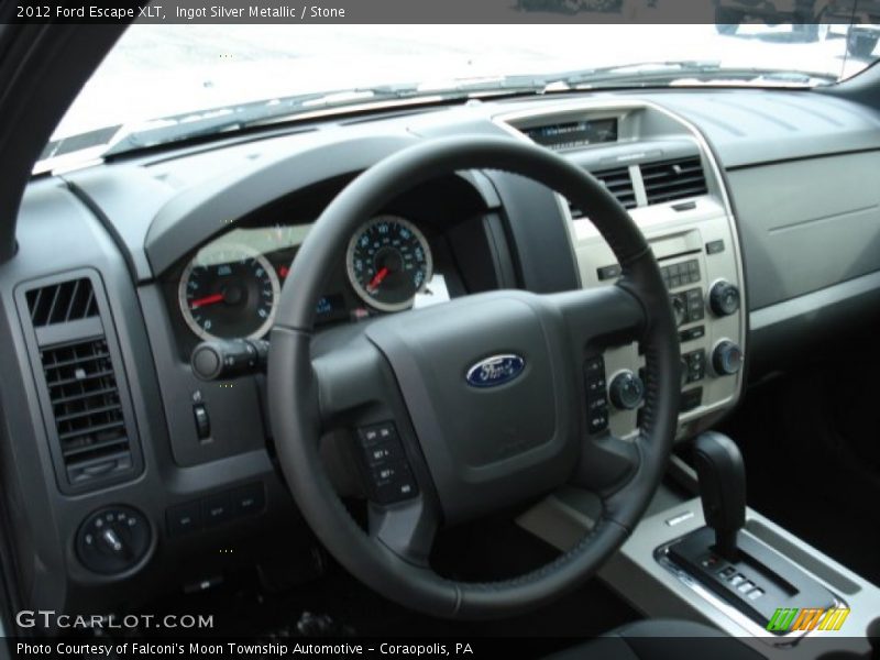 Ingot Silver Metallic / Stone 2012 Ford Escape XLT