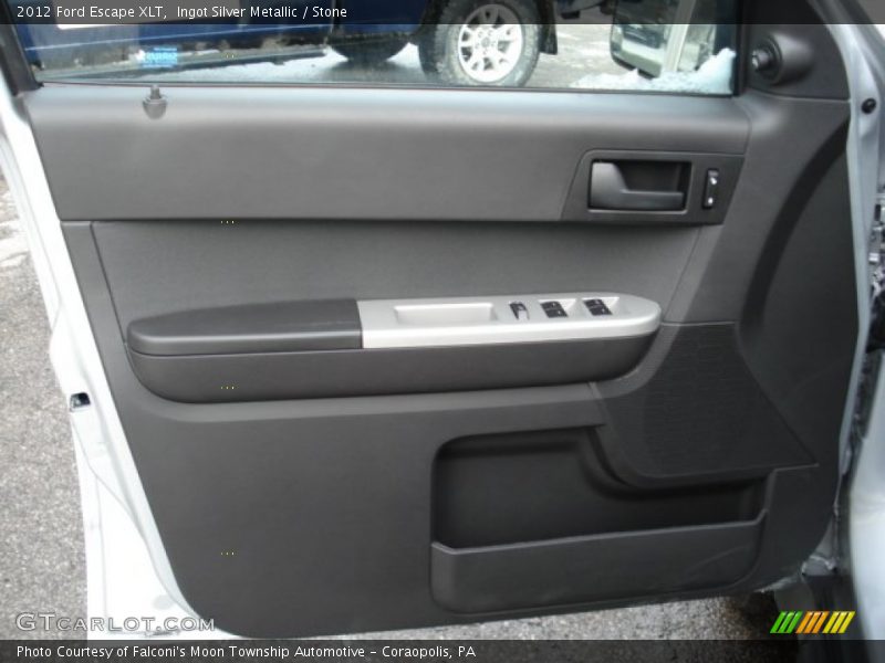 Ingot Silver Metallic / Stone 2012 Ford Escape XLT