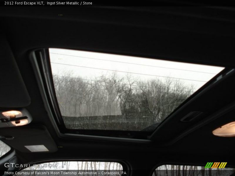 Ingot Silver Metallic / Stone 2012 Ford Escape XLT
