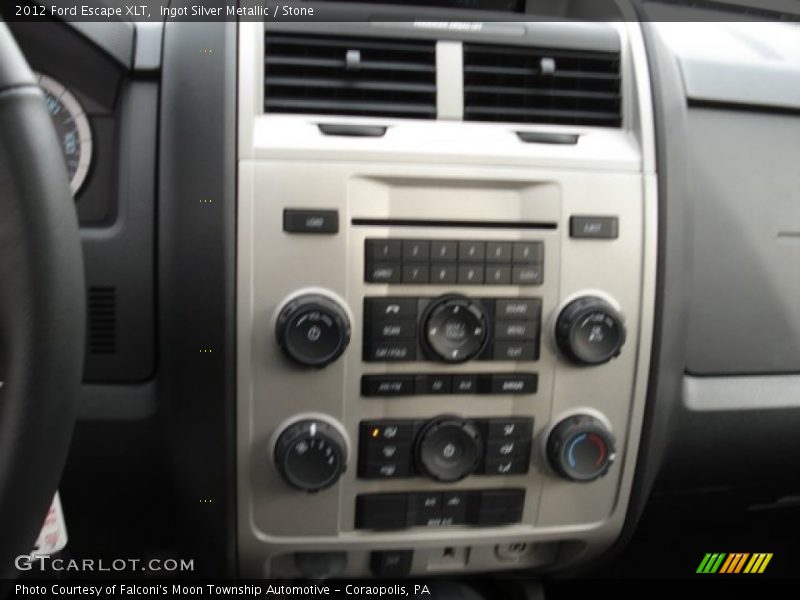 Ingot Silver Metallic / Stone 2012 Ford Escape XLT
