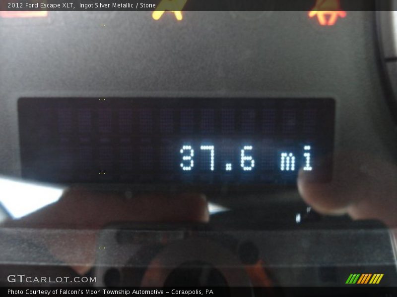 Ingot Silver Metallic / Stone 2012 Ford Escape XLT
