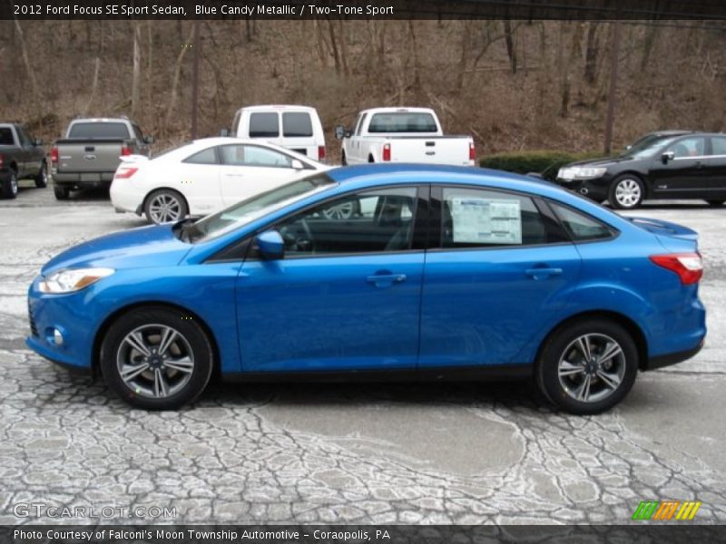  2012 Focus SE Sport Sedan Blue Candy Metallic