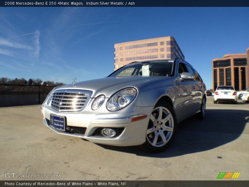 Iridium Silver Metallic / Ash 2008 Mercedes-Benz E 350 4Matic Wagon