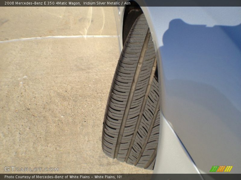 Iridium Silver Metallic / Ash 2008 Mercedes-Benz E 350 4Matic Wagon