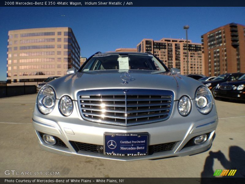 Iridium Silver Metallic / Ash 2008 Mercedes-Benz E 350 4Matic Wagon