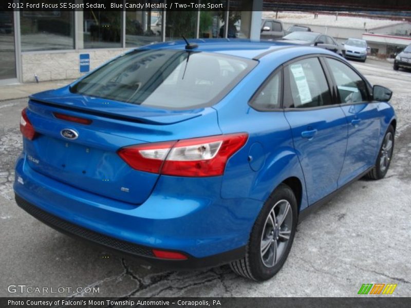  2012 Focus SE Sport Sedan Blue Candy Metallic
