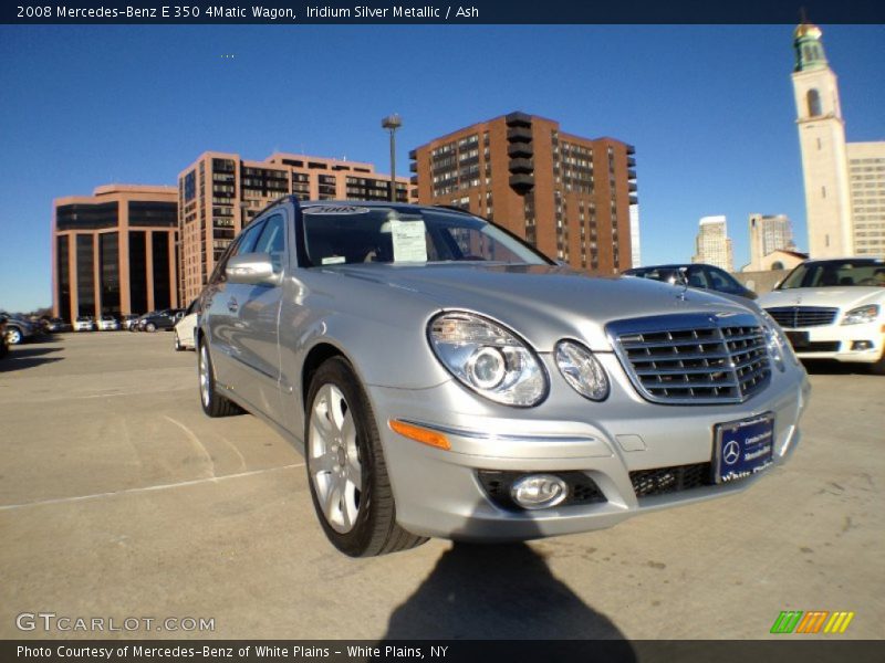 Iridium Silver Metallic / Ash 2008 Mercedes-Benz E 350 4Matic Wagon