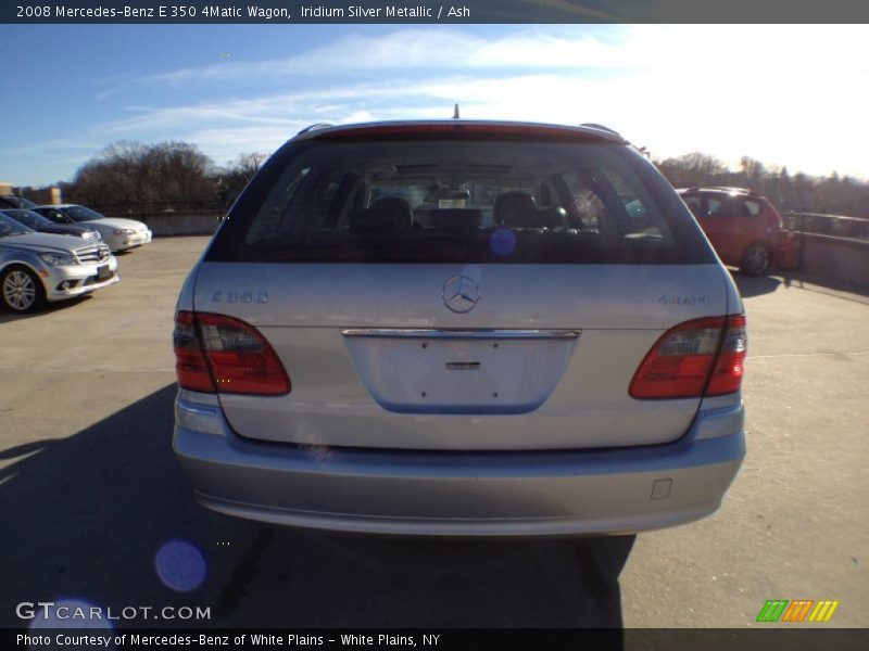 Iridium Silver Metallic / Ash 2008 Mercedes-Benz E 350 4Matic Wagon