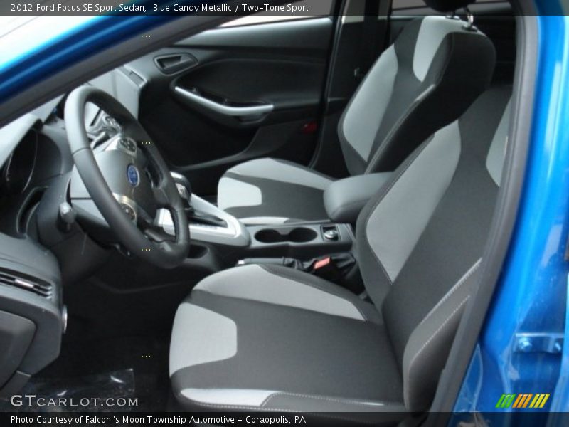  2012 Focus SE Sport Sedan Two-Tone Sport Interior