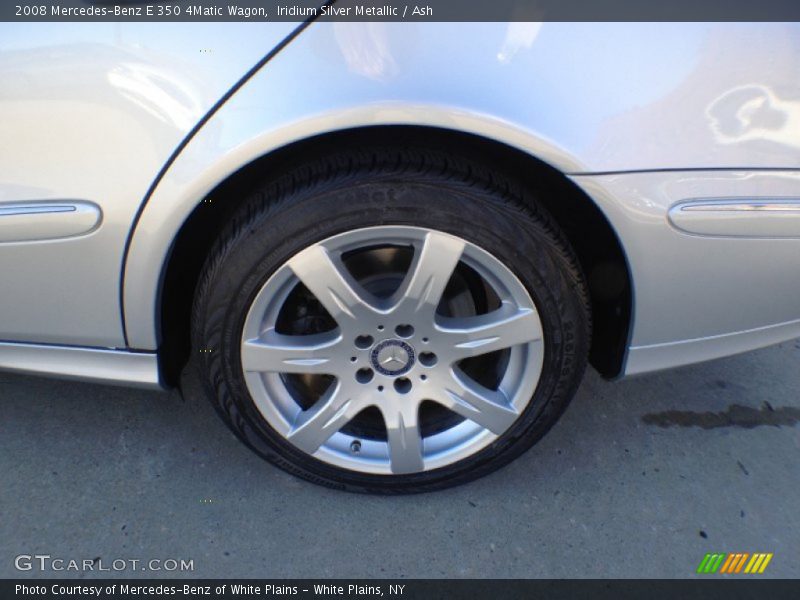 Iridium Silver Metallic / Ash 2008 Mercedes-Benz E 350 4Matic Wagon