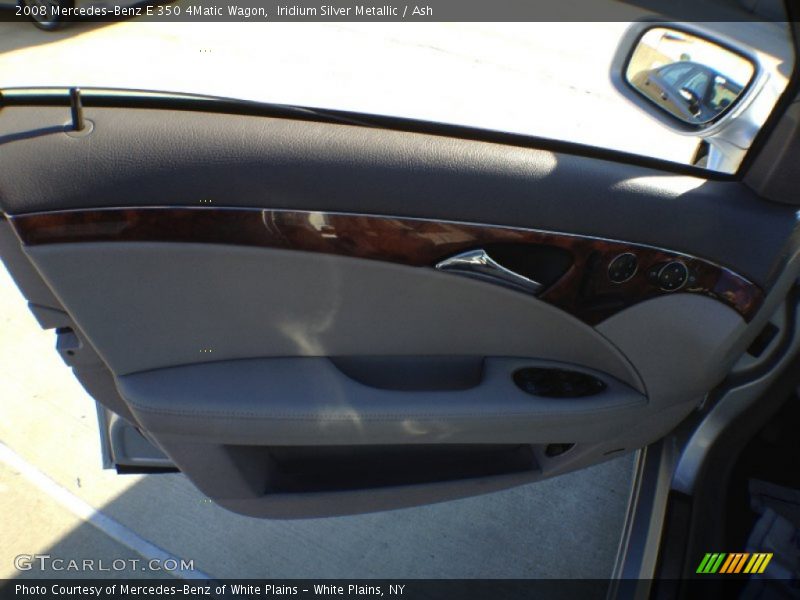 Iridium Silver Metallic / Ash 2008 Mercedes-Benz E 350 4Matic Wagon