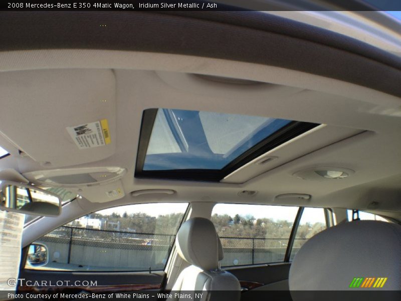 Iridium Silver Metallic / Ash 2008 Mercedes-Benz E 350 4Matic Wagon