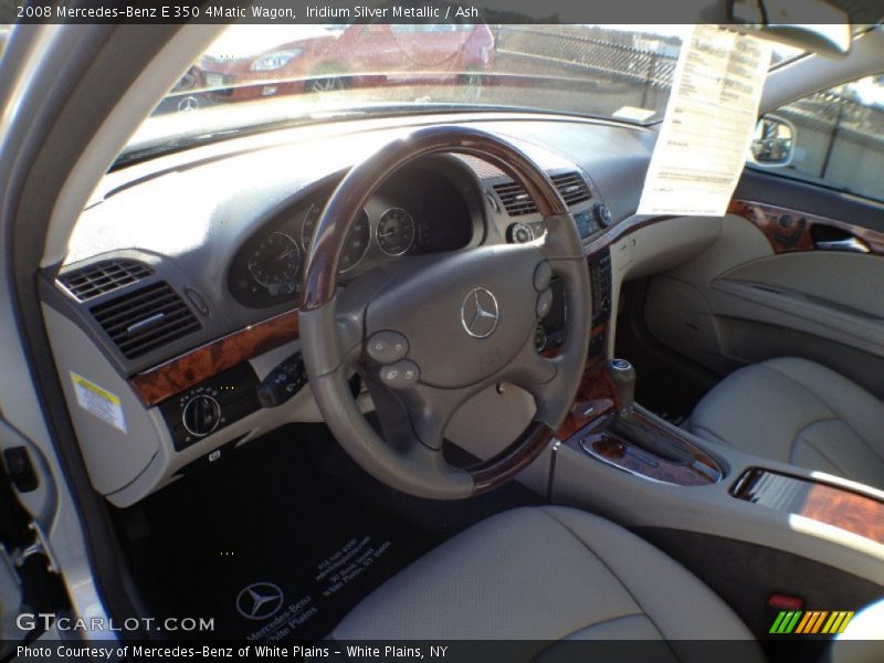 Iridium Silver Metallic / Ash 2008 Mercedes-Benz E 350 4Matic Wagon