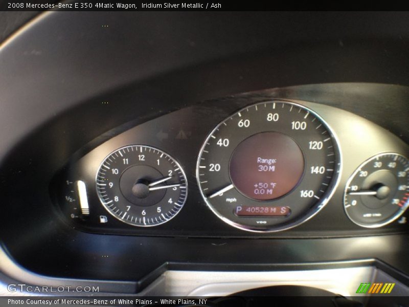 Iridium Silver Metallic / Ash 2008 Mercedes-Benz E 350 4Matic Wagon