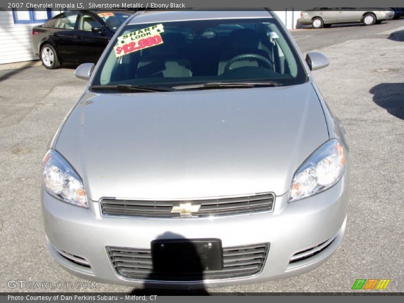 Silverstone Metallic / Ebony Black 2007 Chevrolet Impala LS