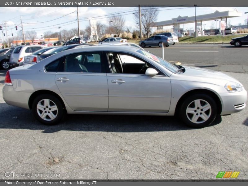 Silverstone Metallic / Ebony Black 2007 Chevrolet Impala LS