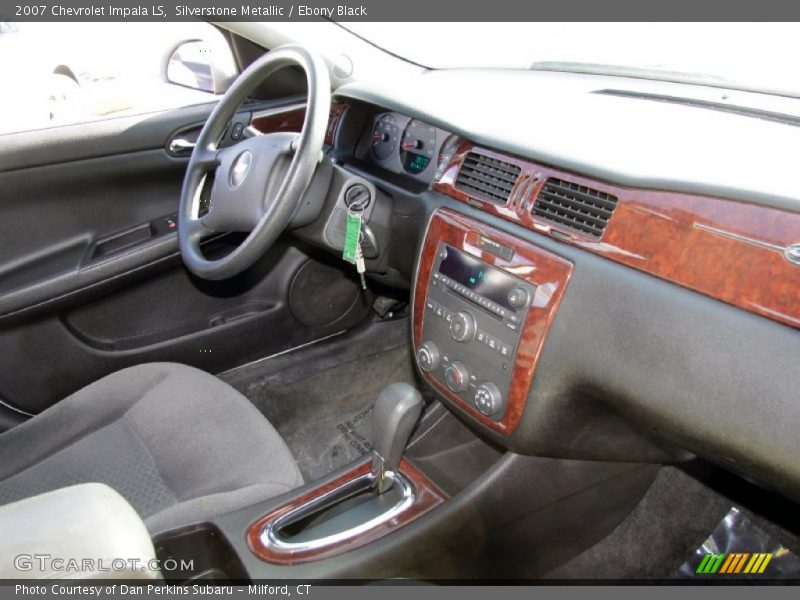 Silverstone Metallic / Ebony Black 2007 Chevrolet Impala LS