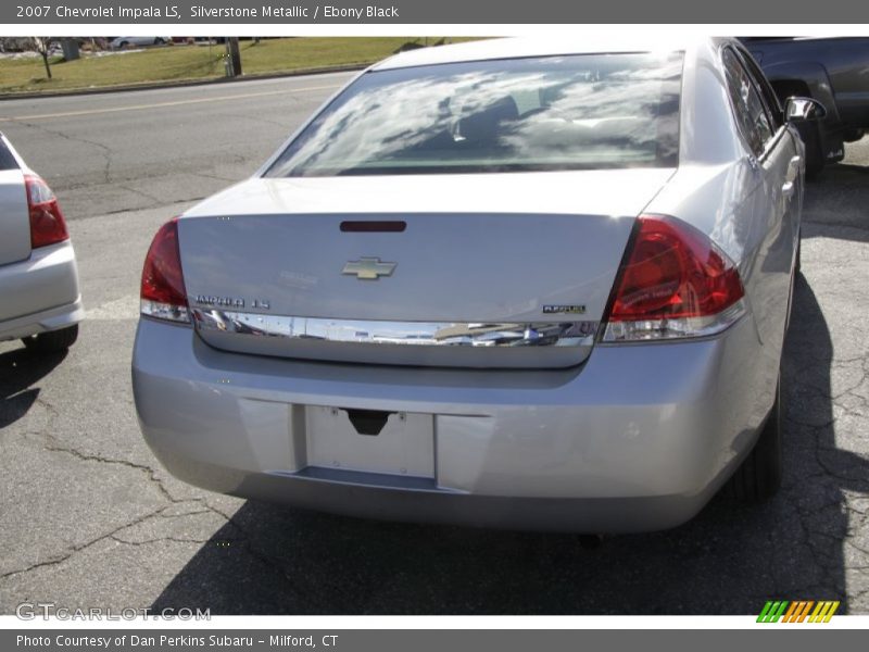 Silverstone Metallic / Ebony Black 2007 Chevrolet Impala LS