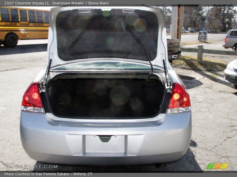 Silverstone Metallic / Ebony Black 2007 Chevrolet Impala LS