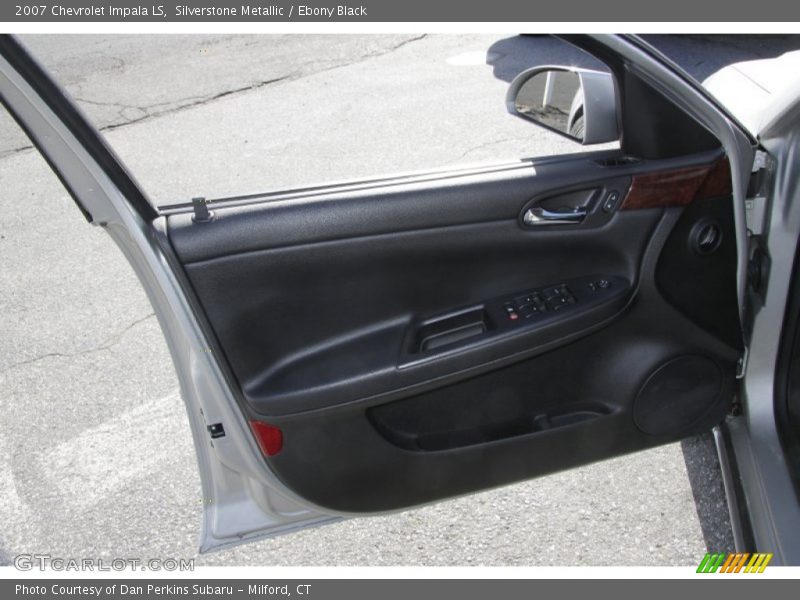 Silverstone Metallic / Ebony Black 2007 Chevrolet Impala LS