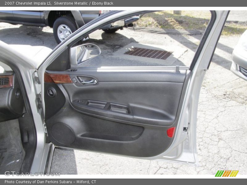Silverstone Metallic / Ebony Black 2007 Chevrolet Impala LS