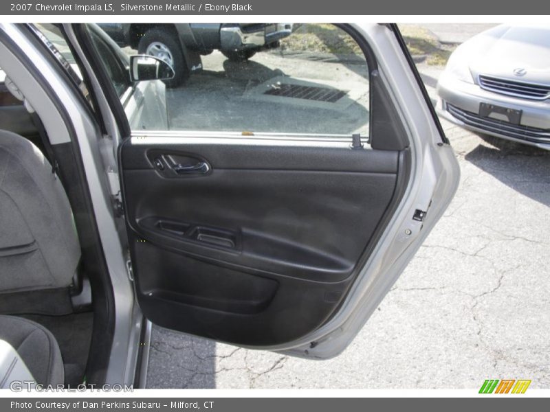 Silverstone Metallic / Ebony Black 2007 Chevrolet Impala LS