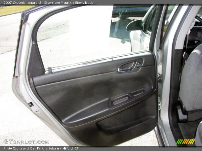 Silverstone Metallic / Ebony Black 2007 Chevrolet Impala LS