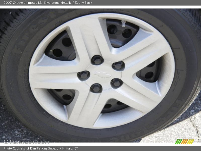 Silverstone Metallic / Ebony Black 2007 Chevrolet Impala LS