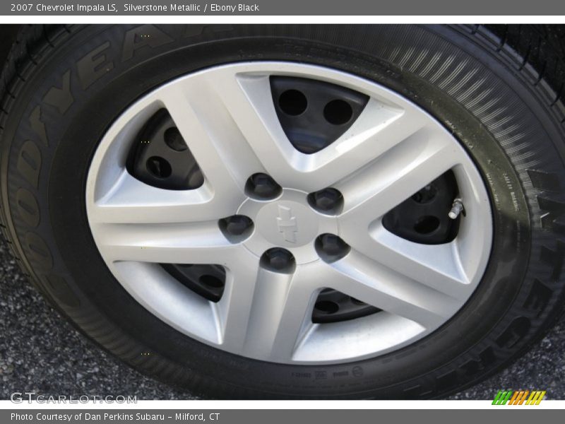 Silverstone Metallic / Ebony Black 2007 Chevrolet Impala LS