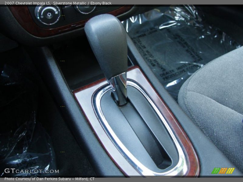 Silverstone Metallic / Ebony Black 2007 Chevrolet Impala LS