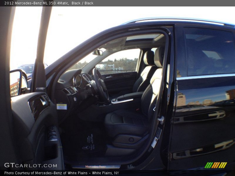 Black / Black 2012 Mercedes-Benz ML 350 4Matic