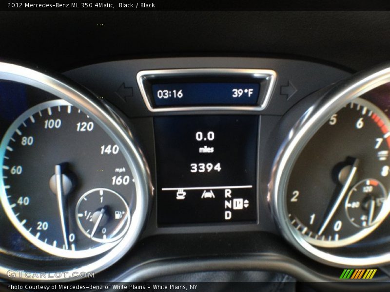 Black / Black 2012 Mercedes-Benz ML 350 4Matic