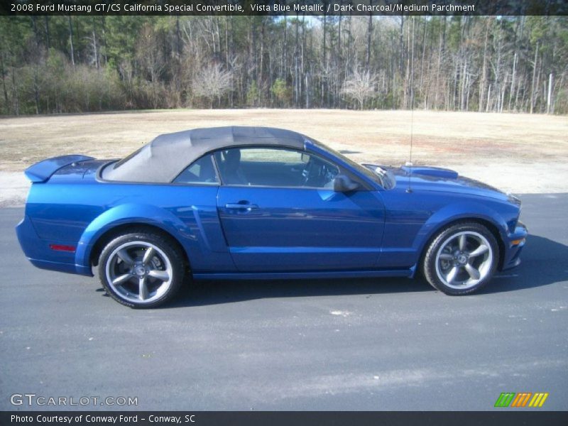  2008 Mustang GT/CS California Special Convertible Vista Blue Metallic