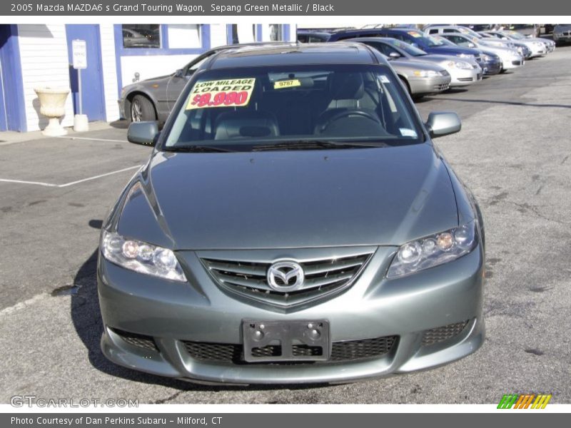 Sepang Green Metallic / Black 2005 Mazda MAZDA6 s Grand Touring Wagon