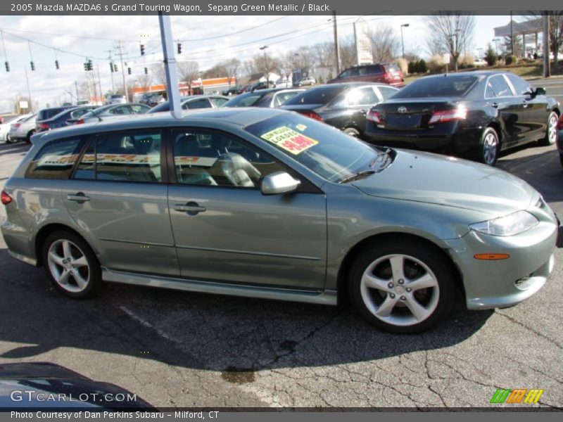 Sepang Green Metallic / Black 2005 Mazda MAZDA6 s Grand Touring Wagon