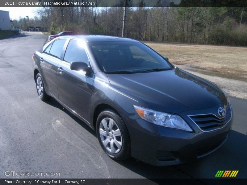 Magnetic Gray Metallic / Ash 2011 Toyota Camry
